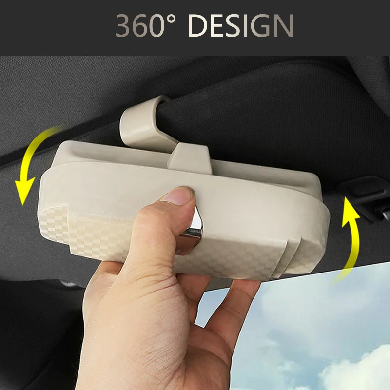 Держатель для очков магнитный автомобильный солнцезащитный козырек Чехол