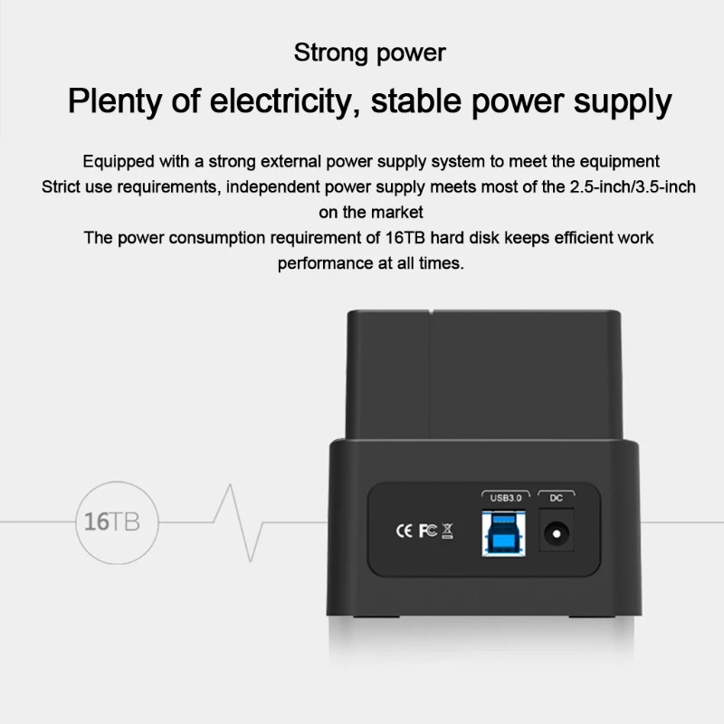 

Корпус для жесткого диска Orico с SATA на 2,5 дюйма, 3,5 дюйма, 16 Тб, USB