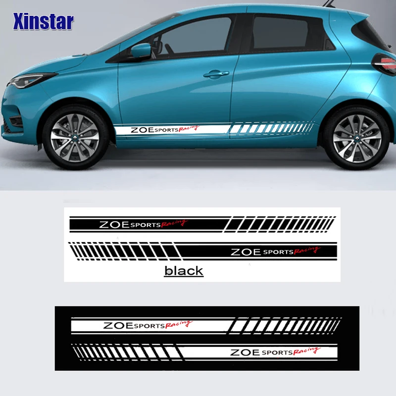 

2pcs Decal Sticker Car Body Sticker For Renault Dacia ZOE