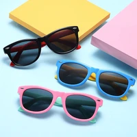 summer fashion uv400 polarized sunglasses for kids boys girls children soft silicone safety sun glasses eyeglasses sun glasses