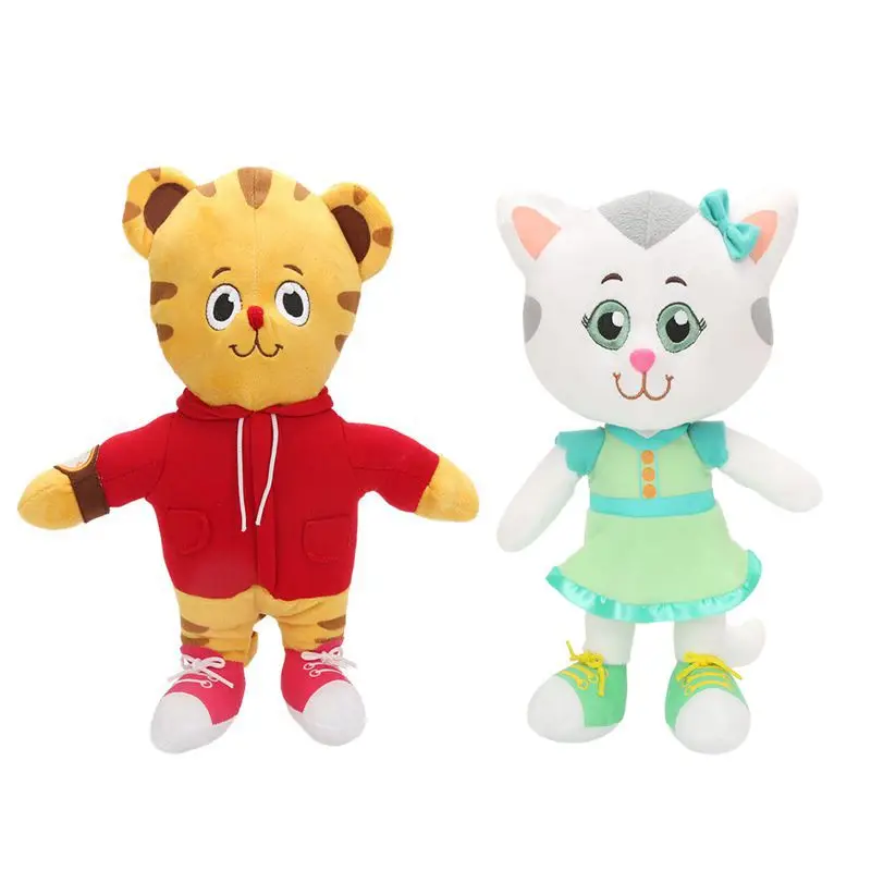 2 шт./компл. 30 см окрестности Даниэля Тигра Daniel Tiger кошки плюшевые игрушки | Игрушки