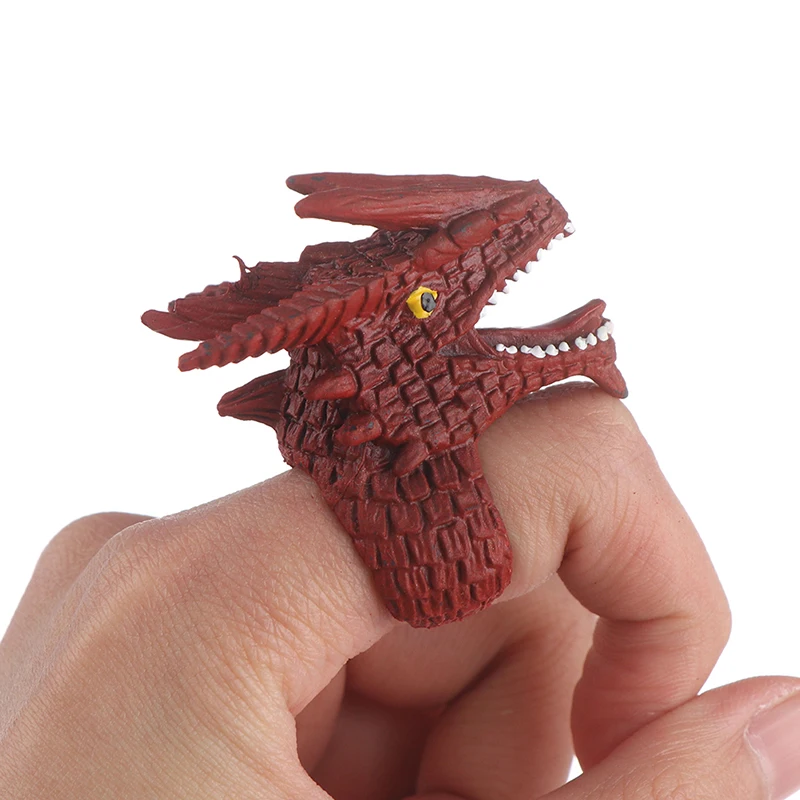 

1Pc Realistic Wild Animals Figure Rings Learning Party Favors Toys for Boys Girls Kids Toddlers Forest