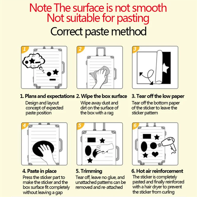 

10/30/50PCS New Colorful Cartoon Inspirational Graffiti English Suitcase Guitar Waterproof Decorative Stickers Toy Wholesale