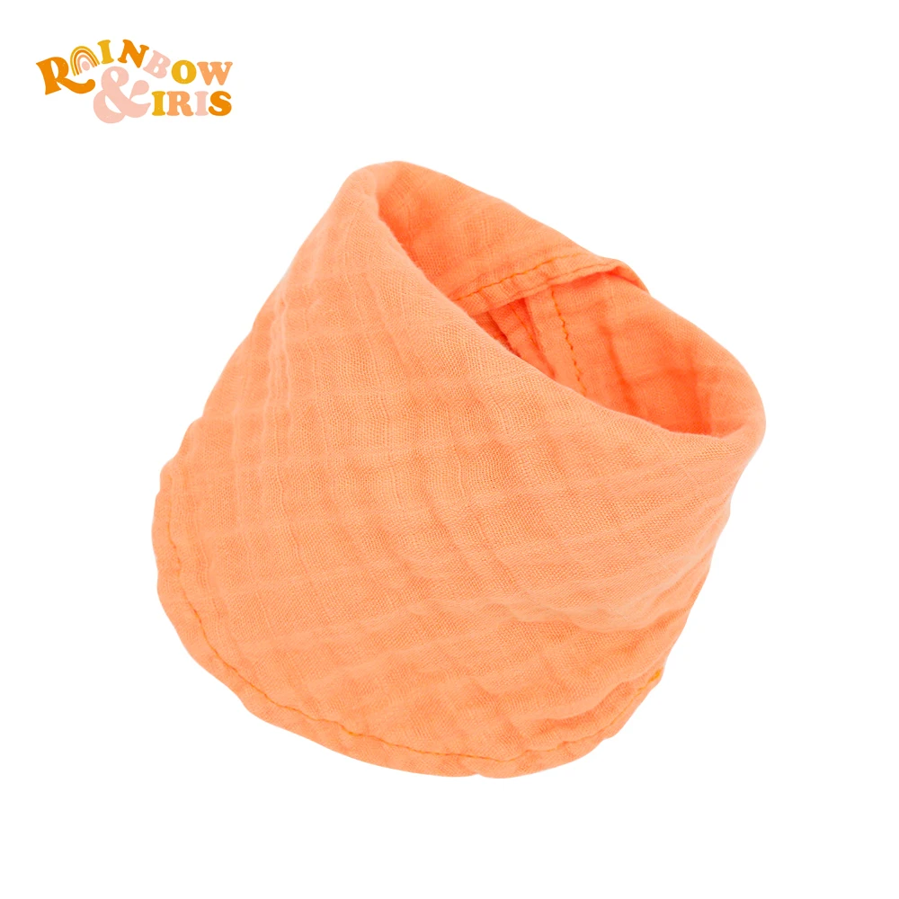

Rainbow&Iris #My Soft Life# Muslin Scarf Bib Bamboo Cotton Baby Burp Cloth