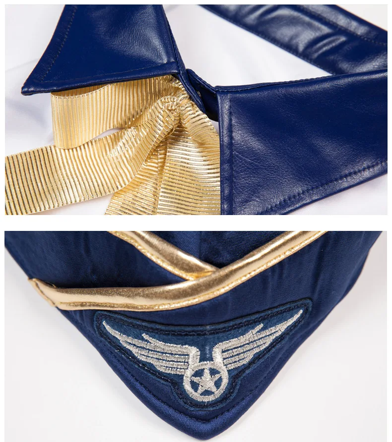 Сексуальное платье Airline костюмы стюардессы размера плюс Air для хостес наряд