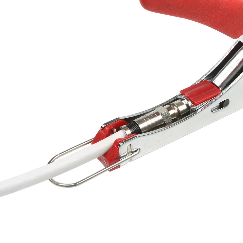 New Multitool Wire Stripping Squeezing Pliers Coaxial Cable Cold Press Clamp RG59 RG6 Crimper Striper Kit | Инструменты