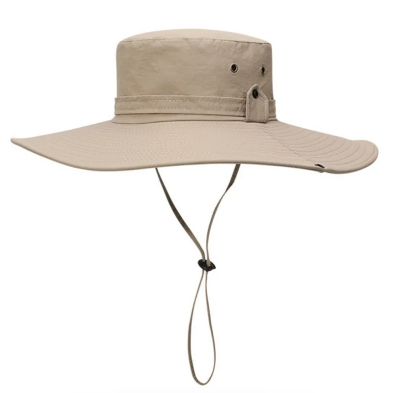 

Wide Brim Bucket Hats For Hiking Fishing Sun Protection 50+UPF Bora Boonie Hat Men Women Breathable Sunscreen Hats Outdoor