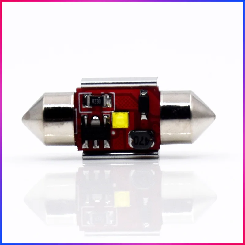 ShinMan 4 шт. гирлянда 31 мм 36 39 41 светодиодный ные лампы C5W C10W сверхъярсветодиодный