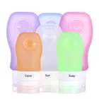 3 размеранабор многоразовых бутылок, силиконовая пустая банка для макияжа, дорожный крем для лицалосьонкосметический контейнер