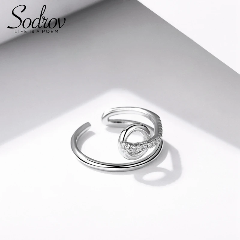 Женское кольцо из серебра 925 пробы R044|Кольца| |