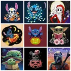 Алмазная живопись Disney 5D, мультяшный милый рисунок, Звездные войны, малыш йода, Рождественская вышивка, наборы для вышивки крестиком, художественная мозаика, домашний декор