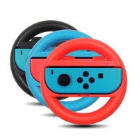 2pcs left right racing steering wheel controller joycon handle holder grip for nintendo switch ns n sl accessories