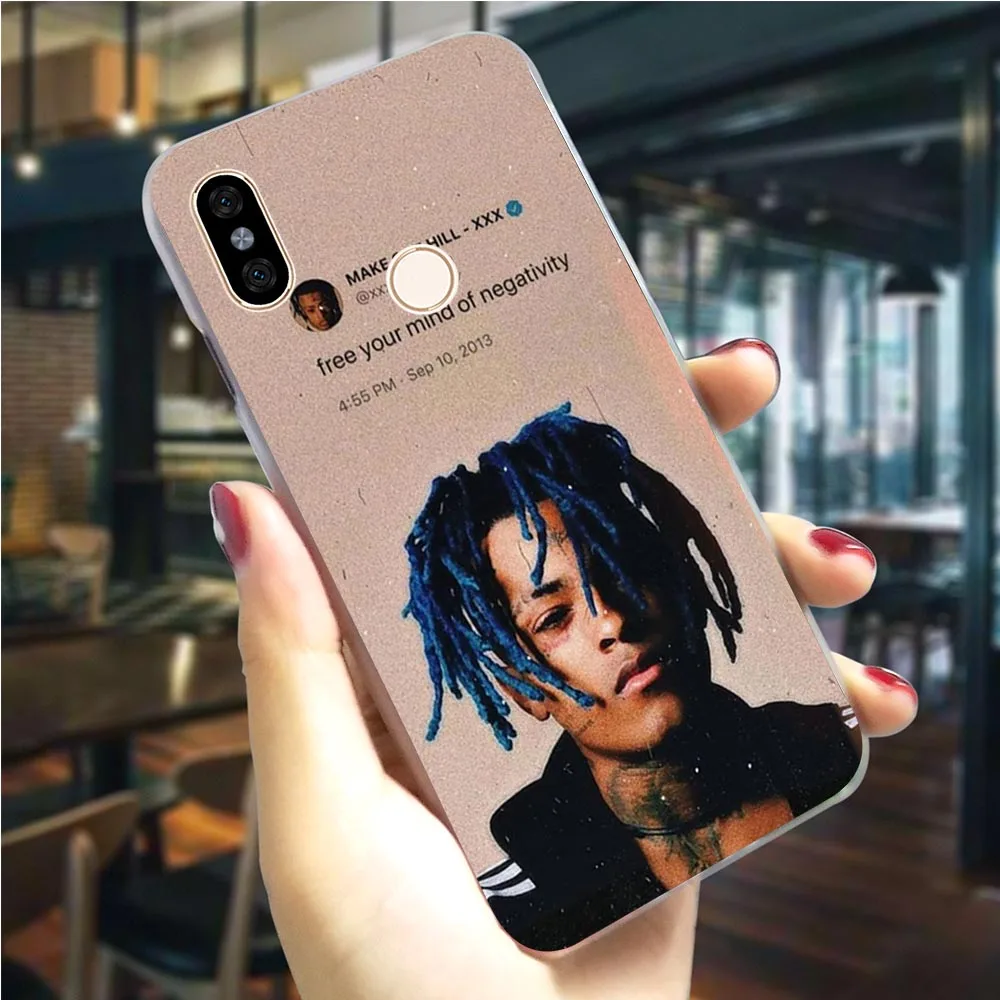 Чехол для телефона Xiaomi Mi 8 XXXTENTACION чехол A1 A2 Lite 5X 6X 6 9 9se Mix 2S 9T Pro CC9E CC9 A3 Poco F1|Бамперы| |