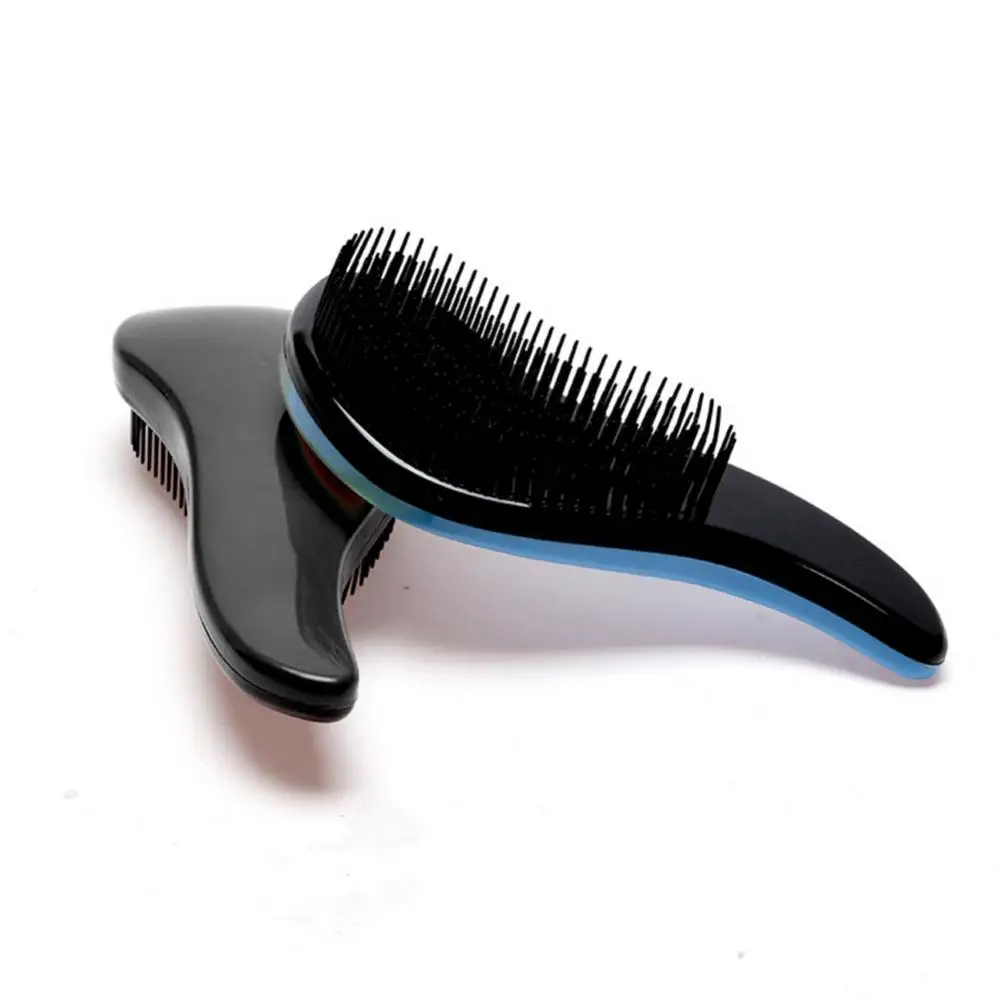 

Antistatic Tan-gle Handle Hair Brush Head Scalp Massage Comb Salon Styling Tool