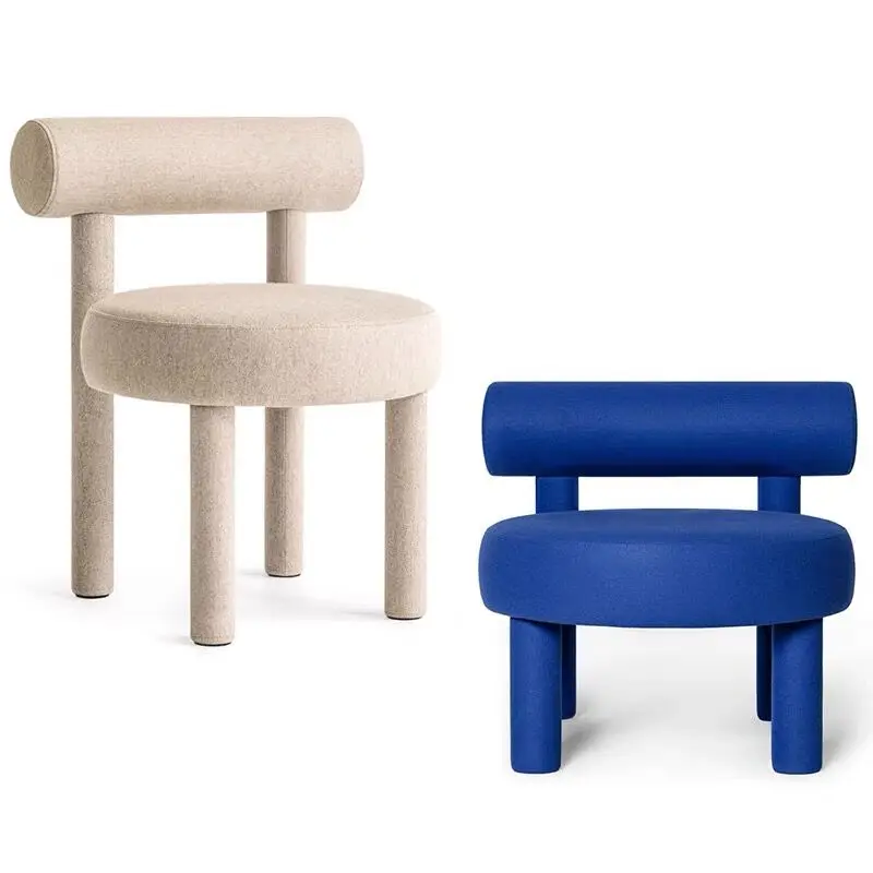 Wuli Nordic Designer Creative Dining Chair Modern Minimalist Home Back Hotel Lounge Restaurant Soft Bag | Мебель