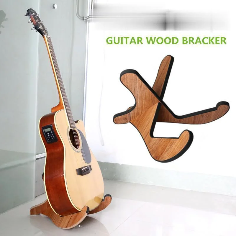 

Guitar Stand Wooden Piano Stand Vertical Guitar Stand Folk Classical Guitar Display Stand Folding and Portable Guitar Accessorie