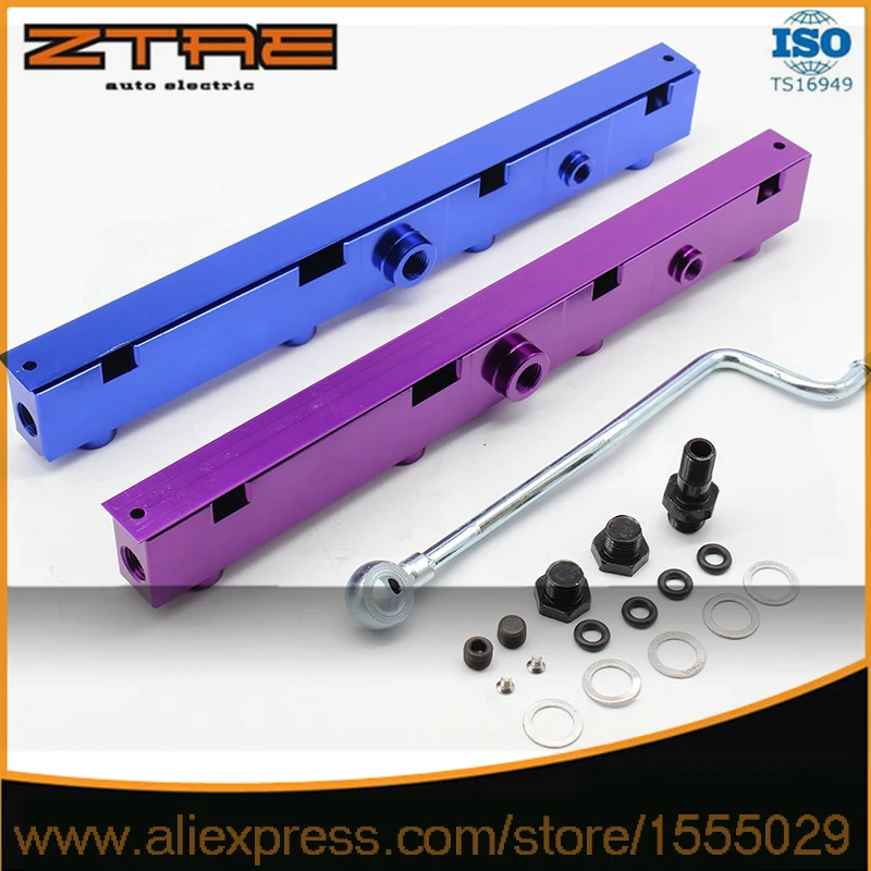 Гоночный алюминиевый топливный рельс большого объема для Honda 02 06 Acura RSX K20 K20A2 K20Z1