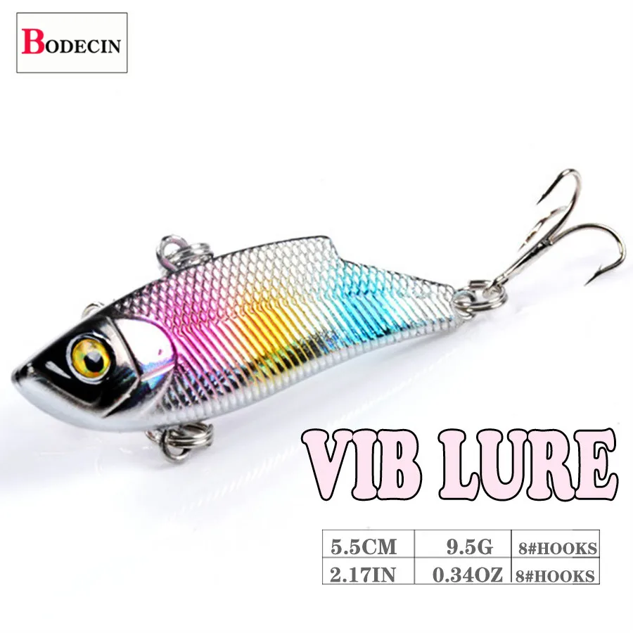 1 шт. 55 мм 9 5 г зимняя Vib Карп рыболовная приманка рыболовные снасти Swimbait привести