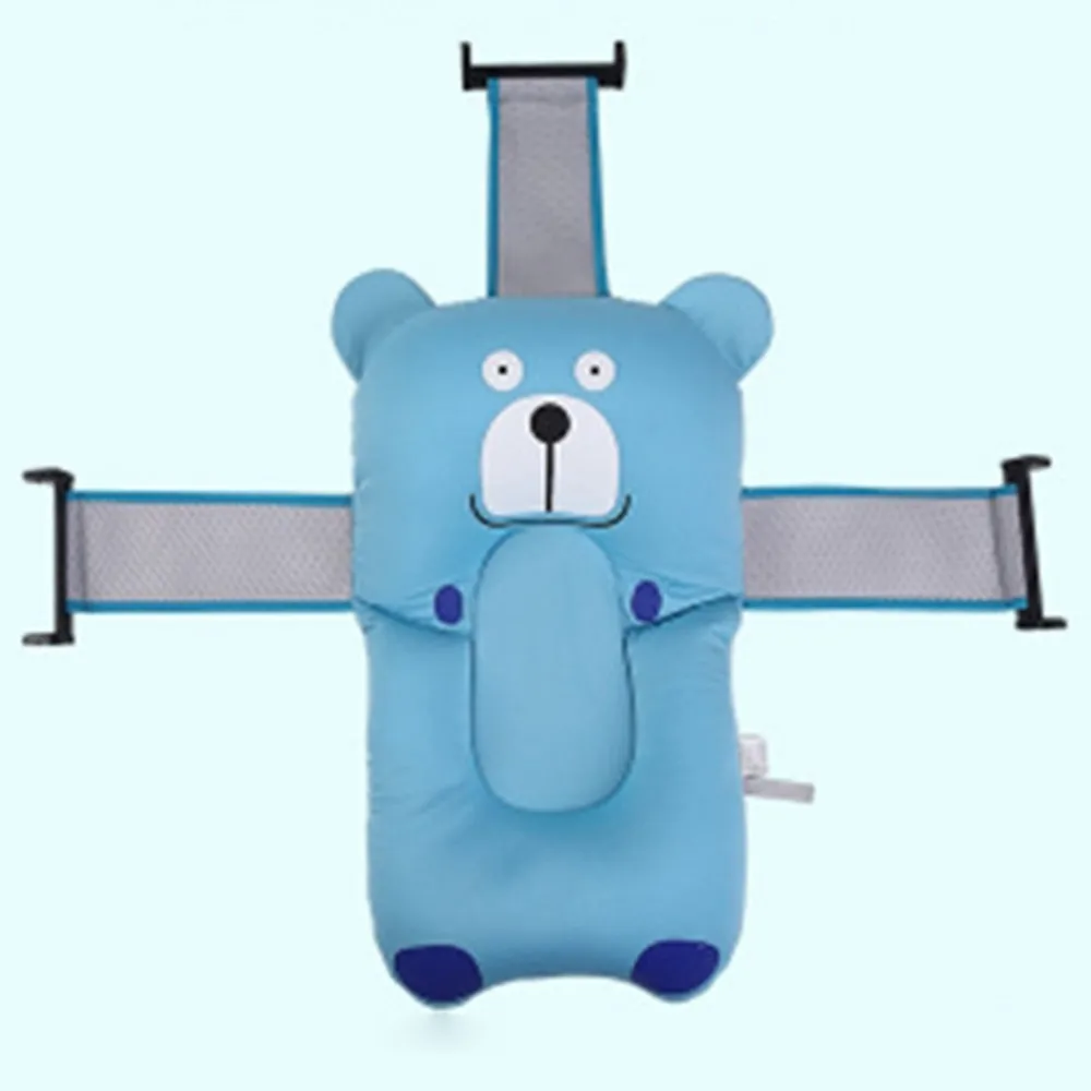 Baby Shower Portable Air Cushion Bed Babies Infant Bath Pad Non-Slip Bathtub Mat NewBorn Safety Security Seat Support | Мать и ребенок