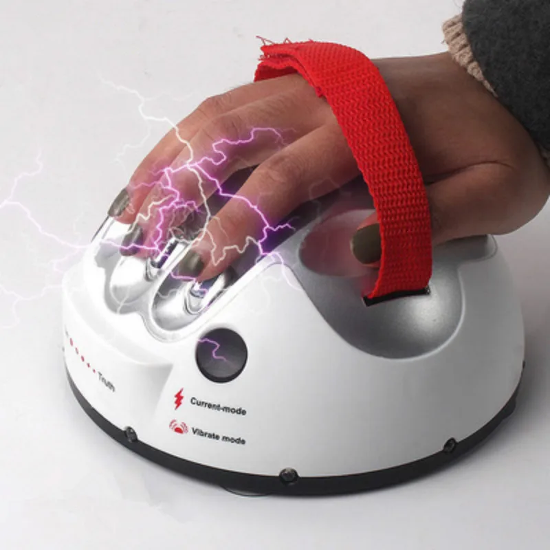 Polygraph Adult Micro Electric Shock Lie Detector Party Game Gifts Entertainment Liar Truth Luminous Props Supplies |