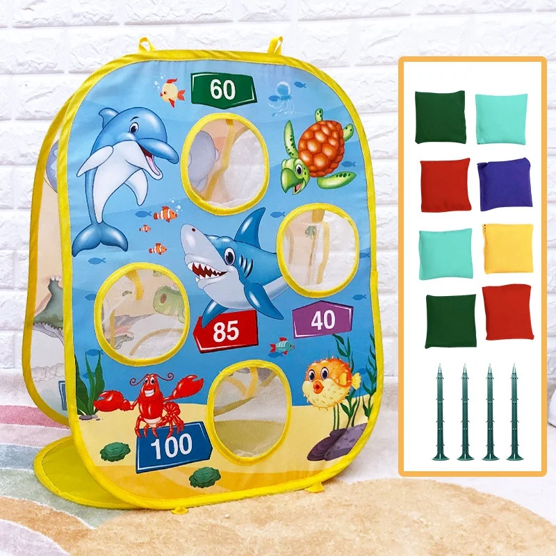 

Children's Bean Sand Bag Set Throwing Games Outdoor Beach Toys Carnival Party Kids and Adults Indoor Garden Games