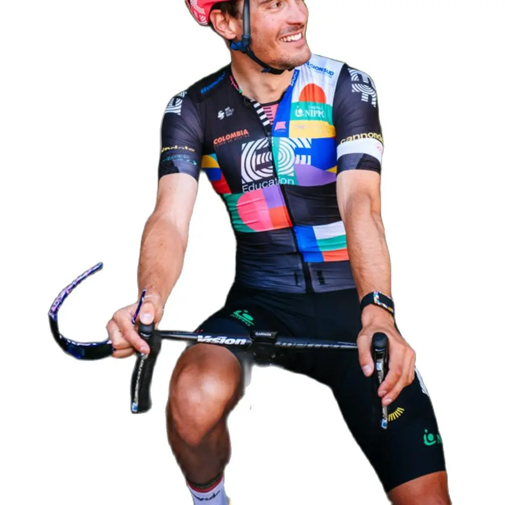 

Комплект для гоночной команды Giro, велосипедная Джерси NIPPO, летние шорты с нагрудником, велосипедная одежда, комплекты Ropa Maillot Hombre 2021 EF, новинк...