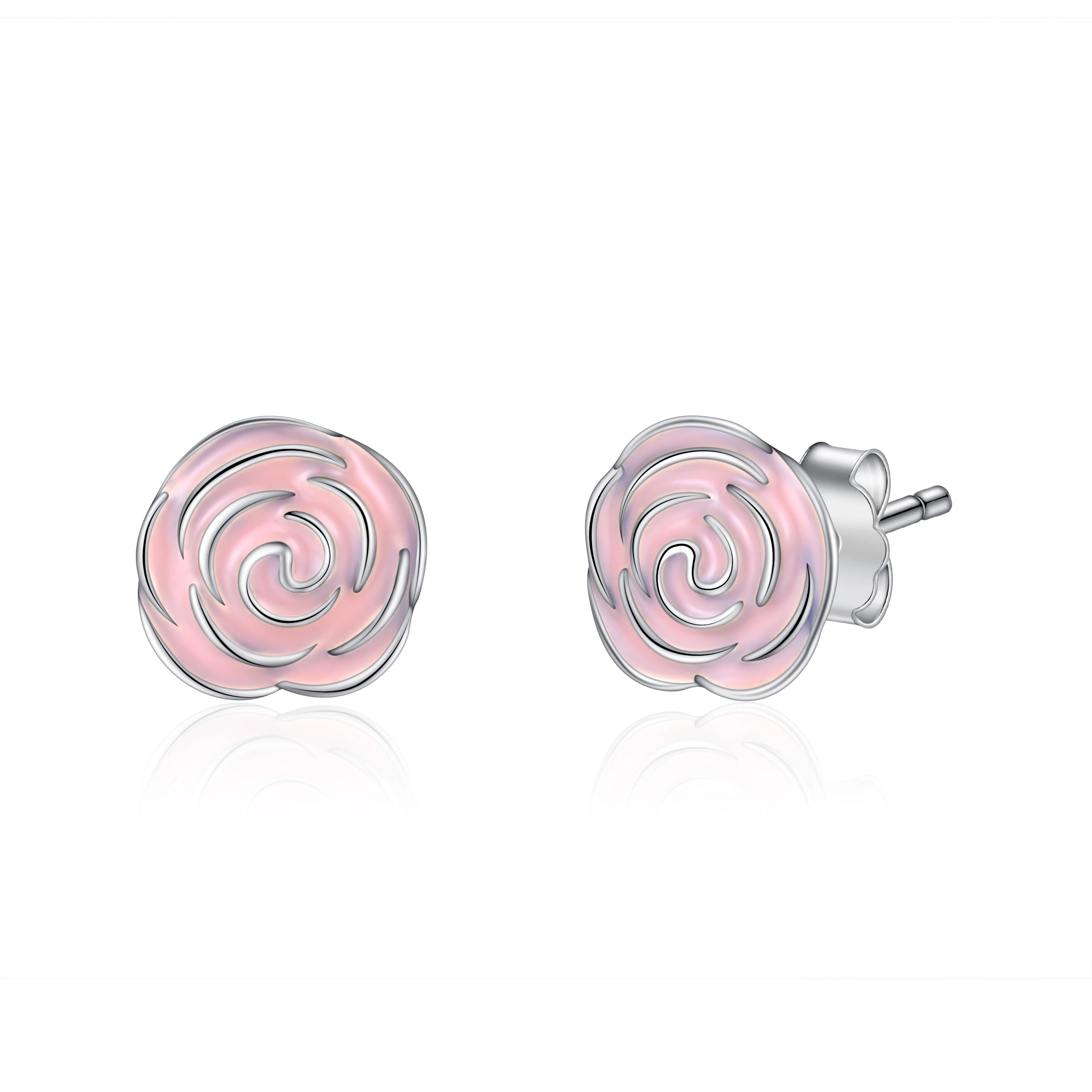 Jewelrypalace стерлингового серебра 925 серьги розовый сад летние цветочные уникальные