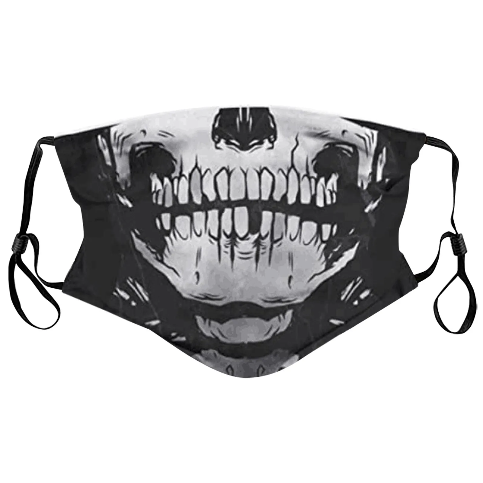 

Unisex Day Of The Dead Mask Skull Cosplay Fashion Face Print Masks Horrify Party Funny Skeleton Face Cover Festival Mask