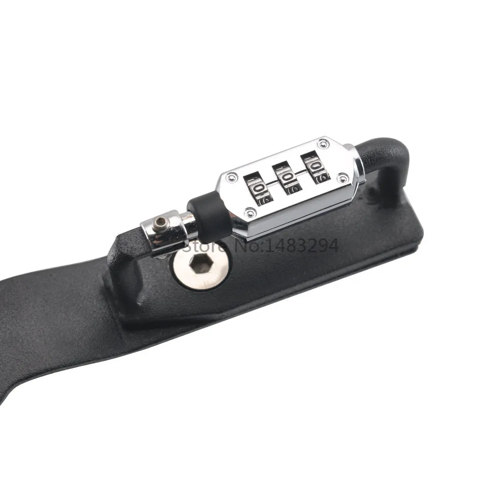 

Motorcycle Padlock Accessories For YAMAHA 2016- Up MT-10 FZ-10 Helmet Lock Hanging Hook 3 Digit Combination PIN Lock