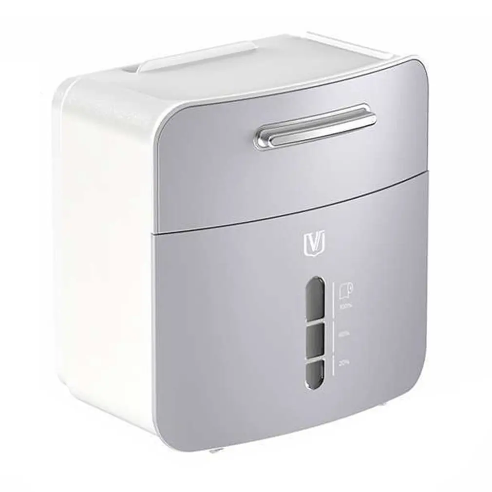 

Toilet Paper Holder Waterproof Wall Mount For Toilet Paper Tray Roll Paper Tube Storage Box Tissue Box Shelf