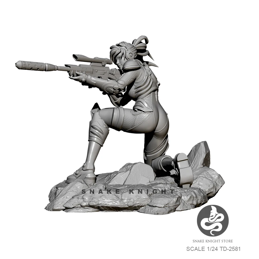 

1/24 Resin model kits DIY figure self-assembled TD-2581