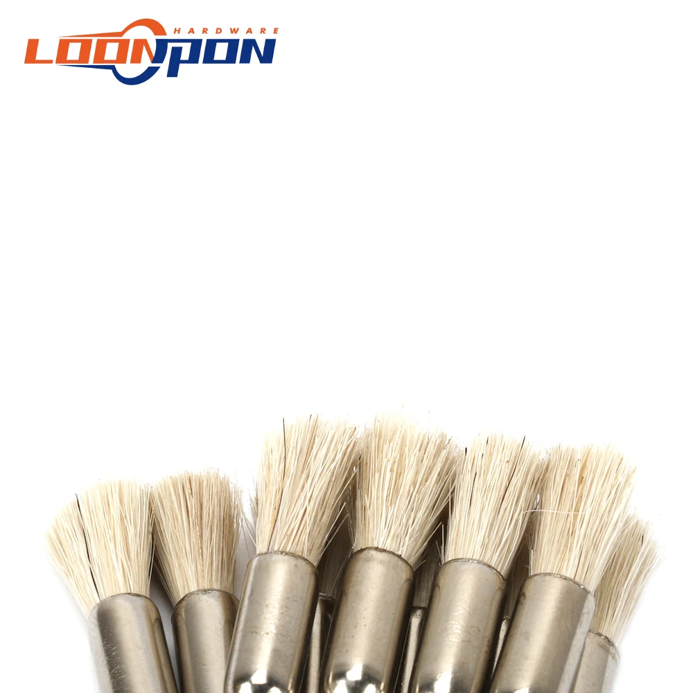 10 шт. 5 мм шлифовальная шерстяная щетка полировка буровые ротационные щетки 3