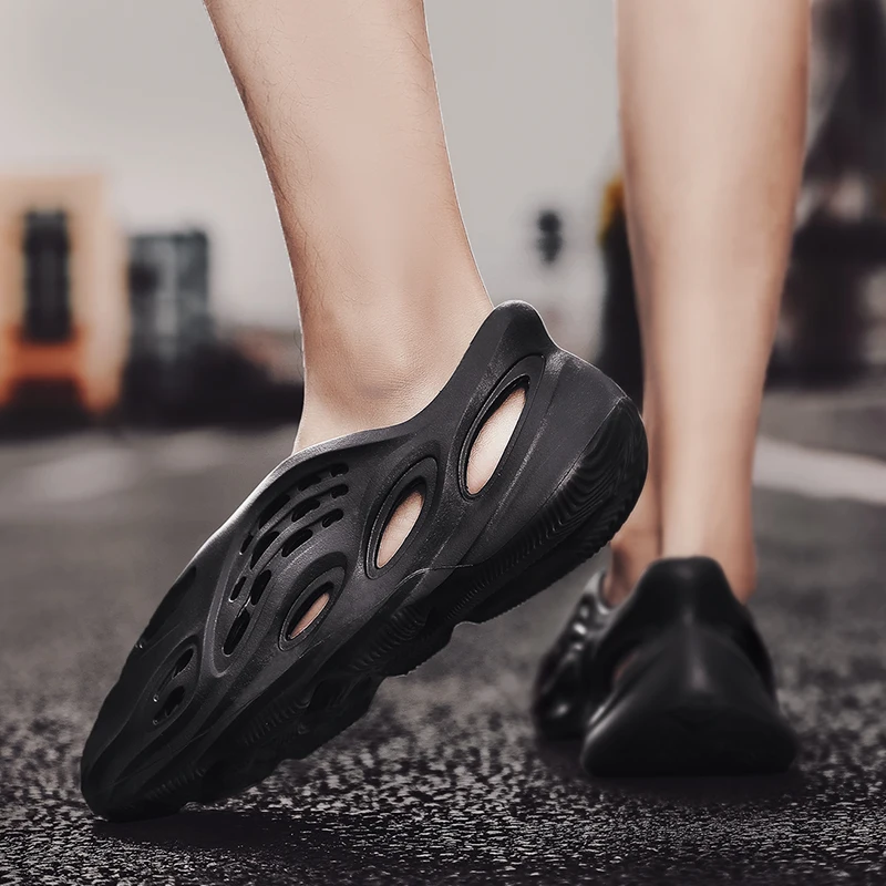 Мужские удобные дышащие сандалии Легкие унисекс для пляжа Спортивные Прямая