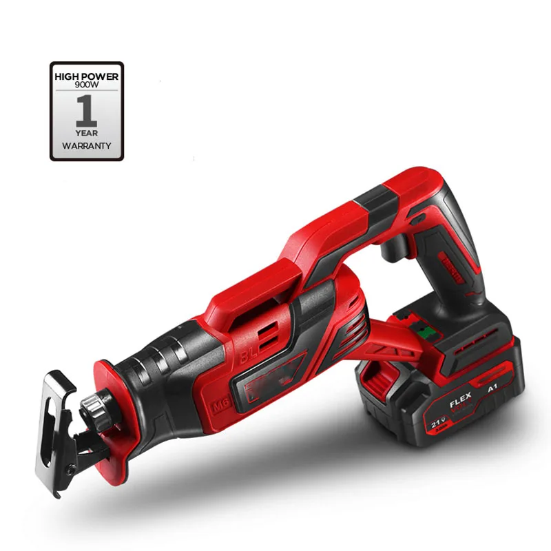 Bdwtech 900 Вт бесщеточный двигатель BTRC01 20 в Беспроводная поршневая пила