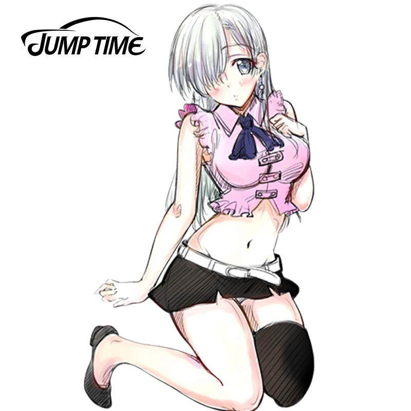 Привлекательная 3D графика JumpTime 13 см x 7 3 виниловые автомобильные наклейки Nanatsu no