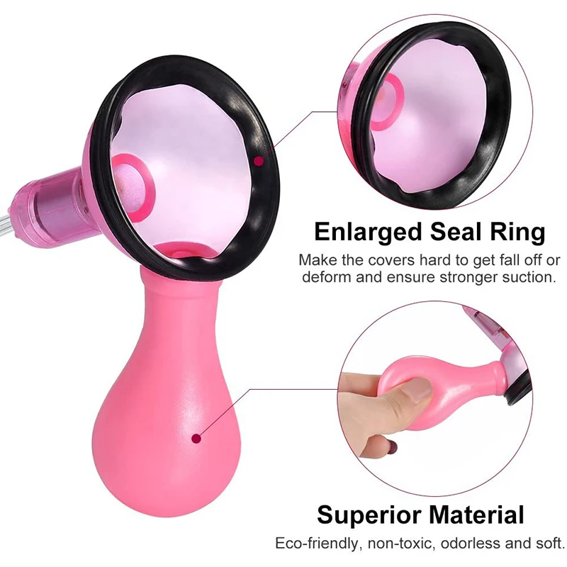 Erotic 7 Mode Vibrating Nipple Sucker Breast Pump Massager Stimulator Vibrator Goods for Adult Sex Toys Women Shop |