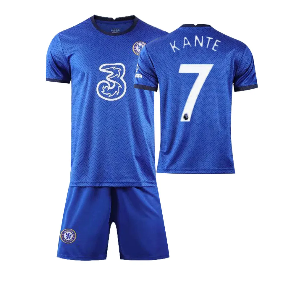 Комплект футбольной формы Челси 20 21 оригинальный комплект Звезды № 7 #10 для