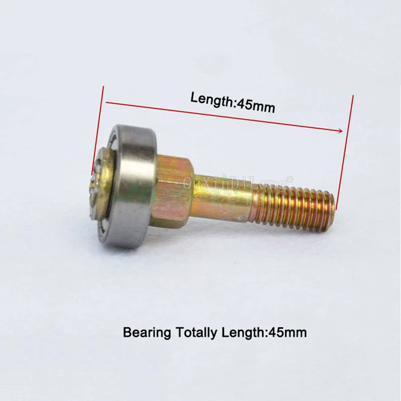 

10PCS High Quality M8*45 Rocking Chair Bearing Connecting Fitting Furniture Screws Nut Bolt Home Parts