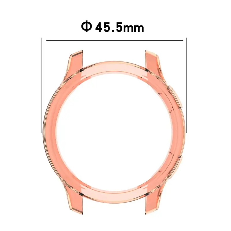 Shockproof Silicone Watch Case Cover Soft TPU Protector Clear Skin Shell Frame for Garmin Venu Smartwatch