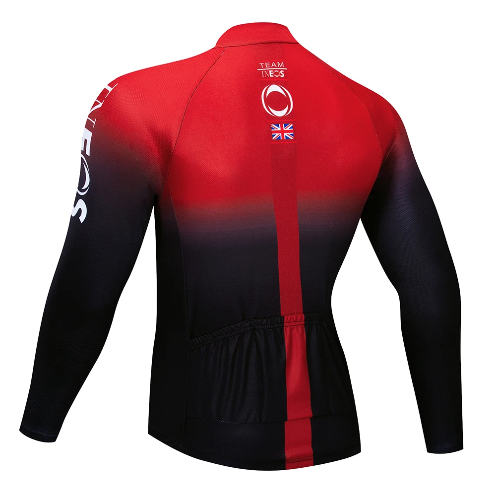 

Cycling Jersey Jacket INEOS Men Long Sleeve MTB Shirt Autumn Breathable Bicycle Tops Racing Clothing Motocross Shirt
