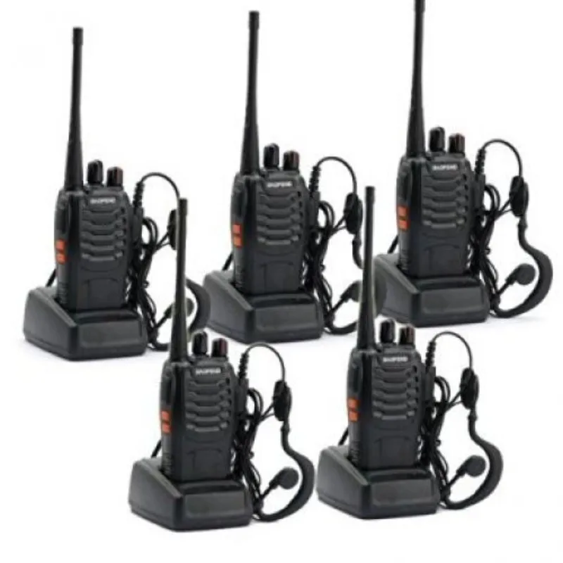 

5 Pack BaoFeng BF-888S Long Range UHF 400-470 MHz 5W CTCSS DCS Portable Handheld