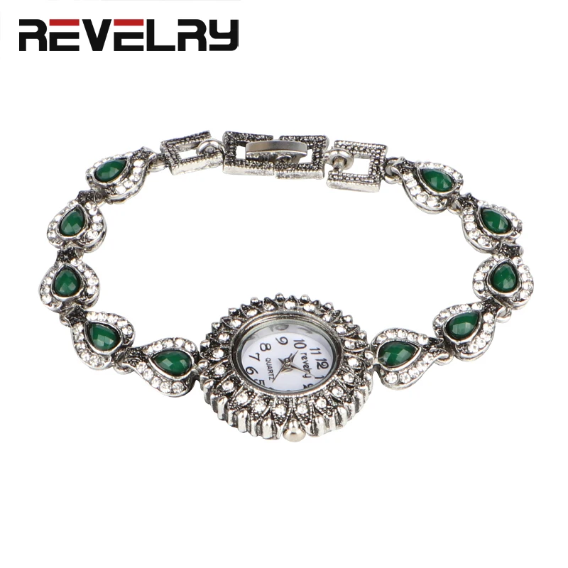 Женские наручные часы REVELRY с серебряным браслетом модные повседневные под платье