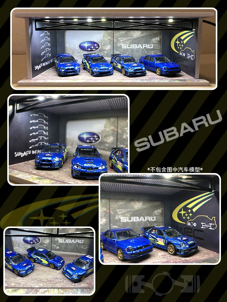 MC Hobby 1:64 собранный светодиодный светильник для автомобиля гаражный шкаф D1 GRAND PRIX