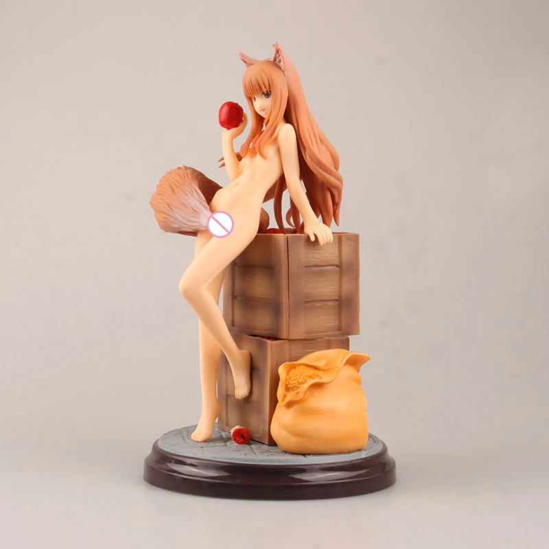 17 см Spice and Wolf Holo сексуальная фигурка девушки японского аниме ПВХ взрослые Фигурки игрушки Аниме Фигурки игрушки
