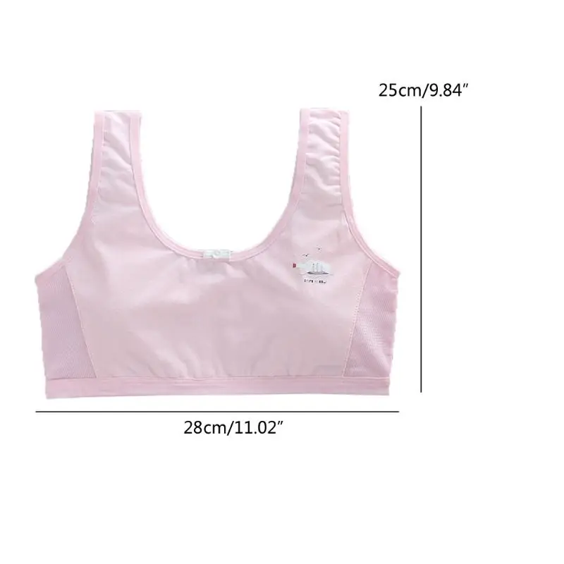 

Teen Girl Sports Bra Kids Top Underwear Young Puberty Training Lingerie For Teenage Girls Clothes 7-16 Years