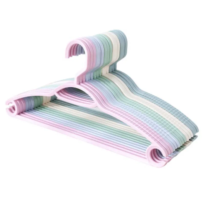 1 PC Plastic Hangers For Clothes Pegs Wire Anti-skid Drying Rack Adult Children Baby Clothing Hanger Outdoor | Дом и сад