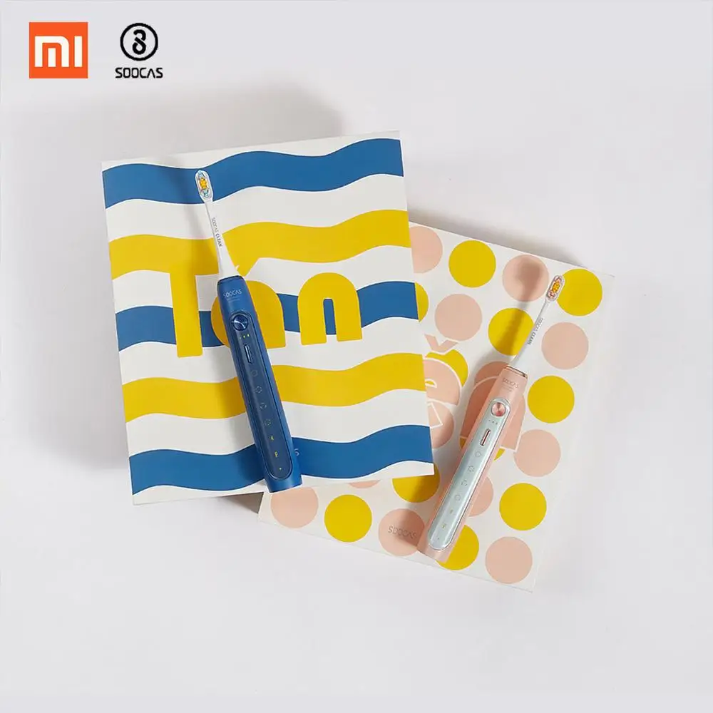Xiaomi зубная щетка SOOCAS X5 электрическая зубная щетка звуковая электрическая зубная щетка USB перезаряжаемая NFC автоматическая зубная щетка