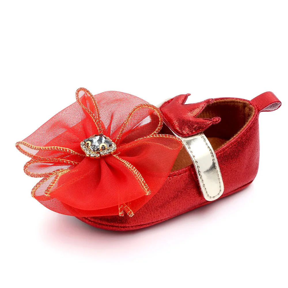 

Baby Toddler Shoes Girl Cute Flower Princess Prewalker for Newborn 0-1 Years Casual First Walkers