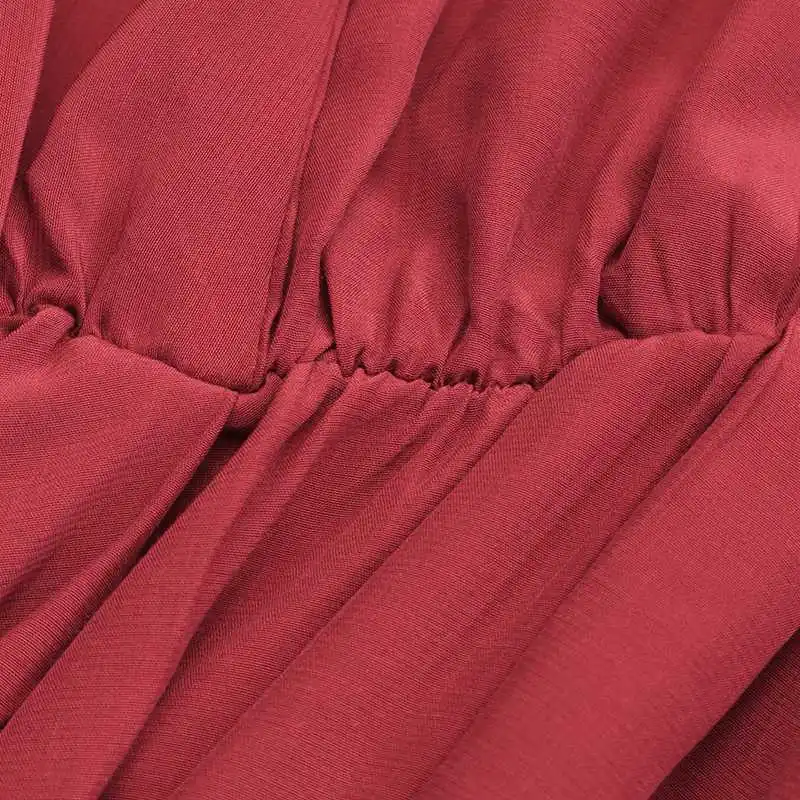 

Women Blouse Casual Tunic Tops 2021 VONDA Female Office Ladies Elegant Blouse Casual Loose V Neck Blusas Femininas Plus Size