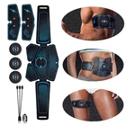 Электростимулятор стимулятор мышц живота, тренажер для похудения, фитнеса, тренировки мышц, тонера, массажер, EMS